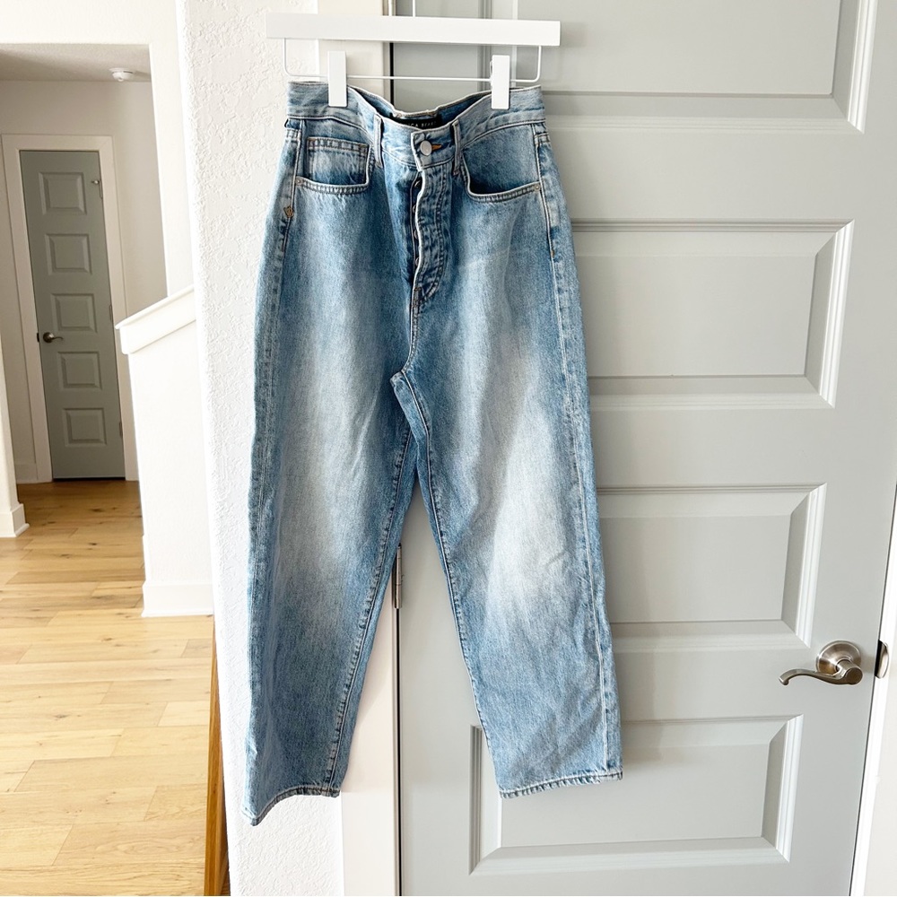 NWT Veronica Beard Blake Classic Straight Jeans - Picture 2 of 5